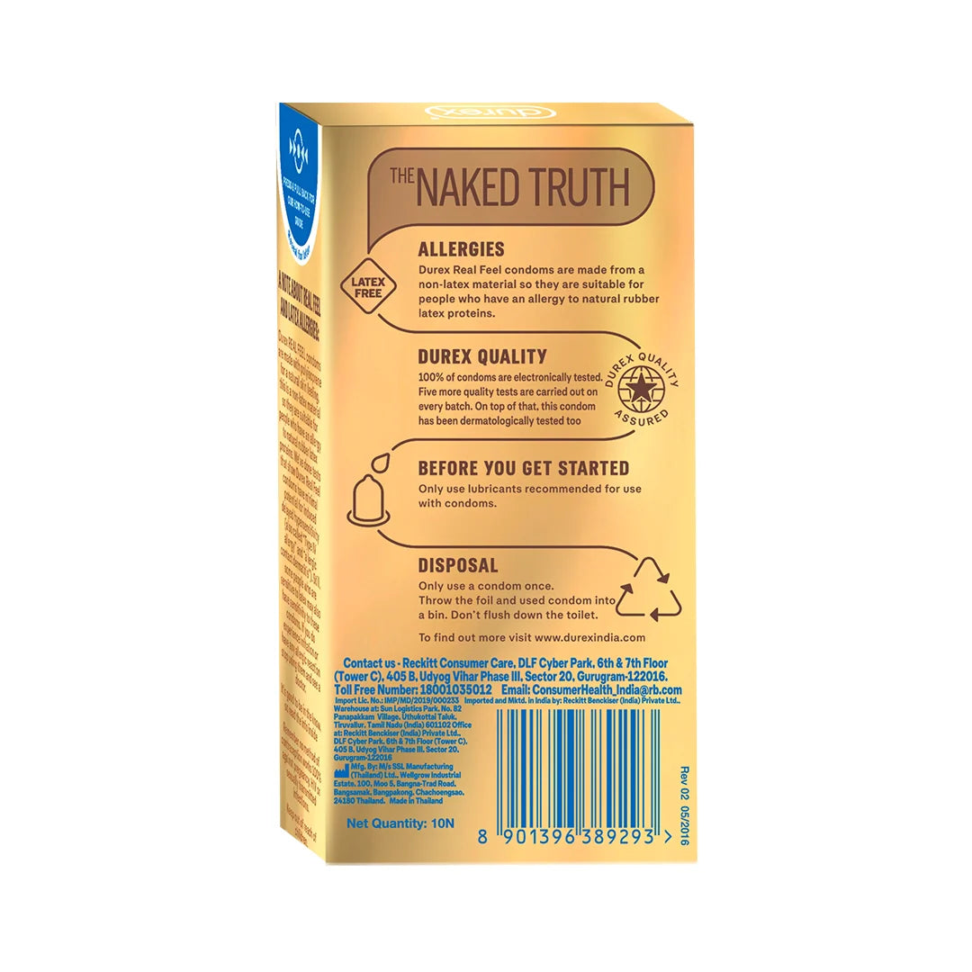 Durex Real Feelings - 10 Condoms