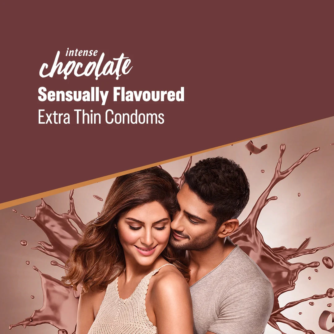 Durex Extra Thin Chocolate Flavoured - 3 Condoms