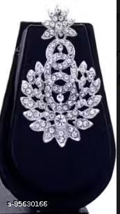 Buy Rhodium Plated Jewellery Set White Austrian Diamond